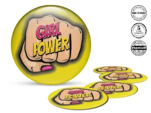 Domed Sticker Logo Limited Temporal Surge Matrix Grid